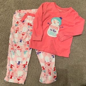 🎈 Fleece Winter Pajamas (Toddler)